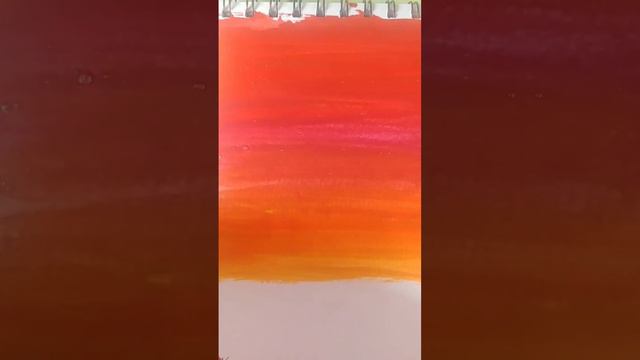 #art #рисование #закат#небо #море смотреть онлайн