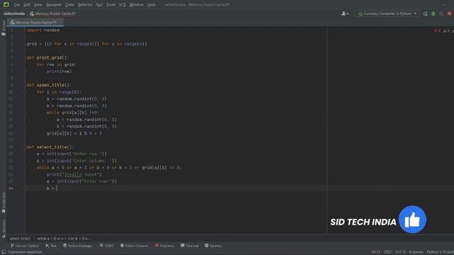 How To Make Memory Puzzle Game In Python | JJD - Adventure смотреть онлайн