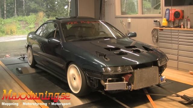 Mappning MaxxECU - 473WHP Opel Calibra Turbo 4x4 - Maxxtuning AB