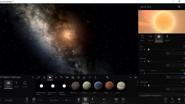 оживляю Марс в Univers Sandbox 2 смотреть онлайн