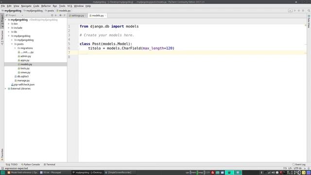 Sviluppo Web con Python, Django 1.11 e Bootstrap 3.3.7 - 003: Creazione Applicazione Posts смотреть онлайн