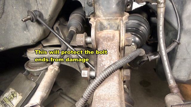 Front strut assembly replacement (2001-2012 Ford Escape) смотреть онлайн