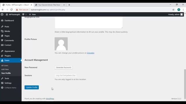 Video 23 How To Use WordPress Users смотреть онлайн