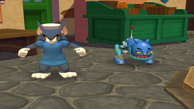 Tom and Jerry in War of the Whiskers Tom And Robot Cat Vs Spike And Robot Cat (Master Difficulty) смотреть онлайн
