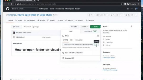 How To Open Github Repository On Visual Studio Using Terminal (2023)