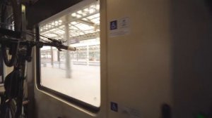 Czech Republic, Prague, train ride from Praha-Krč to Praha hlavní nádraží