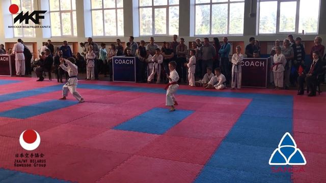 Соревнования по каратэ. КАТА. Дети 8 лет. Competitions in karate Shotokan. KATA. Boys 8 years смотреть онлайн