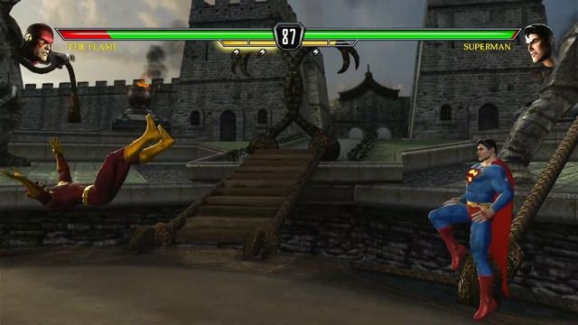 MORTAL KOMBAT VS DC UNIVERSE FLASH VS ALL OF THE DC UNIVERSE смотреть онлайн