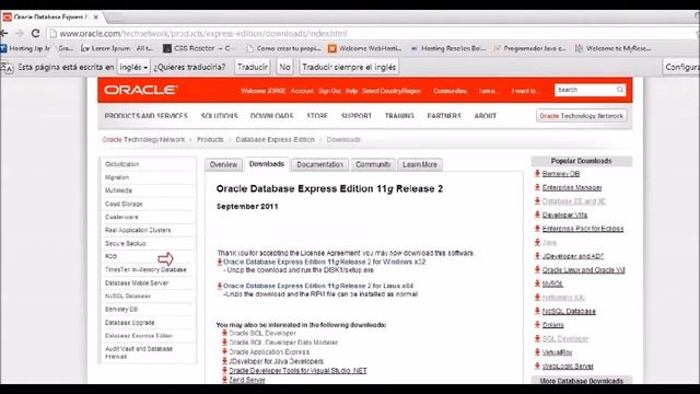 ORACLE SERVER DB - DESCARGA INSTALACION Y CONFIGURACION смотреть онлайн