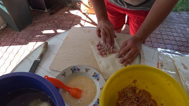 Ленивые чебуреки, очень быстро и вкусно. смотреть онлайн