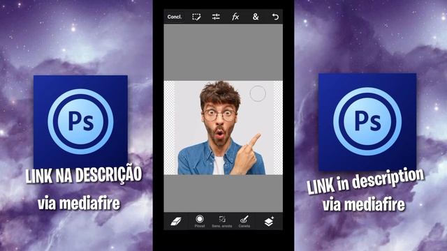 DOWNLOAD PS TOUCH - MELHOR VERSÃO DO PHOTOSHOP MOBILE! смотреть онлайн