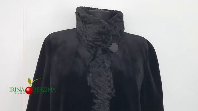 Ремонт и реставрация норковой шубы с отделкой каракульчи. смотреть онлайн