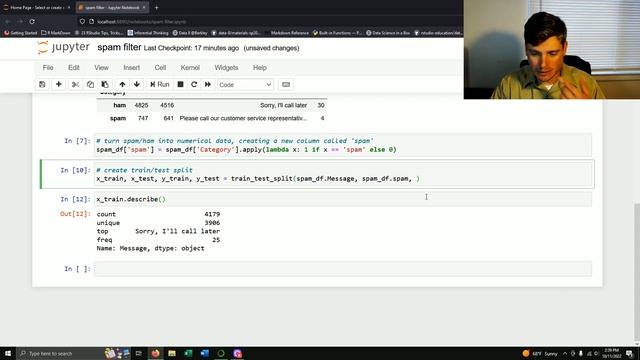 Creating a Spam Filter using Naive Bayes смотреть онлайн