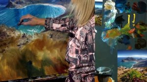 Вебинар от Ольги Базановой - "Южная Африка". Пишем маслом