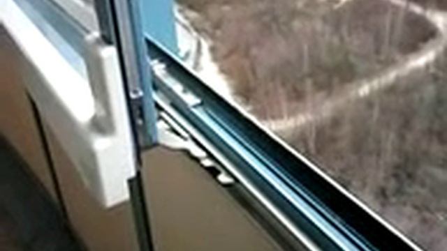 Установка Roto Patio на алюминиевый фасад