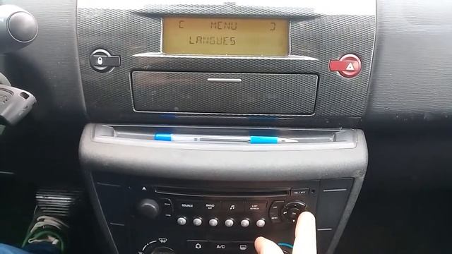 Настройка магнитолы ситроен, пежо смотреть онлайн