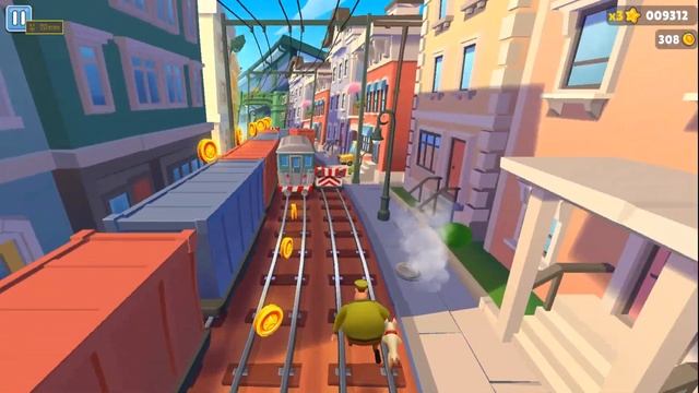 Subway Surfers - Police Guard Unlocked Update Mod - All Characters Unlocked and All Boards Gameplay смотреть онлайн