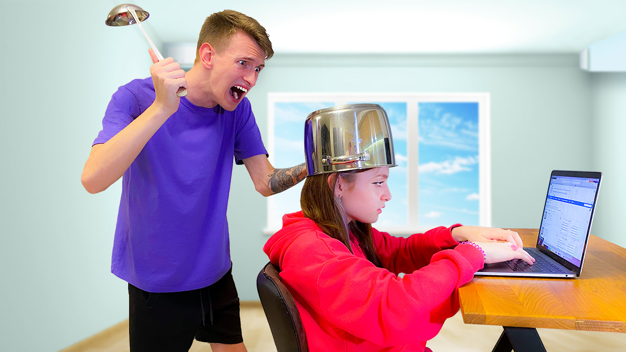 Тома ИГНОРИТ Папу и Макса 24 часа !! смотреть онлайн