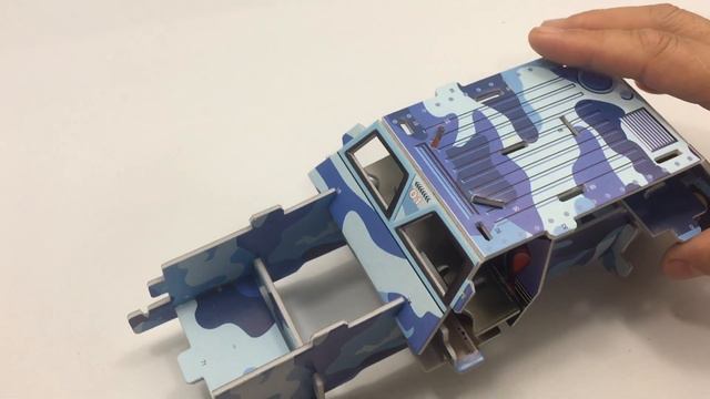 DIY Miniature Warrior Assault Vehicle ~ 3D Super Puzzle