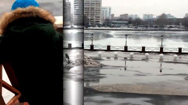 москва-река гуляем печатники гурьяново игра дети весна лужи река тает смотреть онлайн