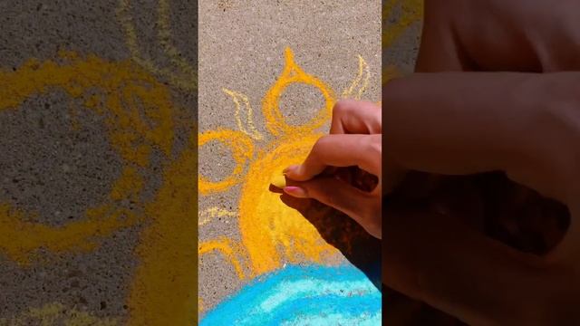 Drawing Chalk art from Pinterest ?☀️ смотреть онлайн