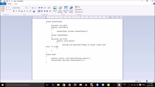 Nested Classes in Java смотреть онлайн