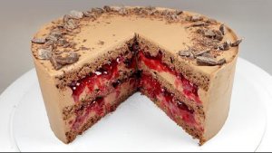 Низкокалорийный, шоколадный пп торт БЕЗ ЛАКТОЗЫ И ГЛЮТЕНА 157 ккал