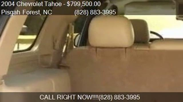 2004 Chevrolet Tahoe Z71 4WD 4dr SUV for sale in Pisgah Fore смотреть онлайн