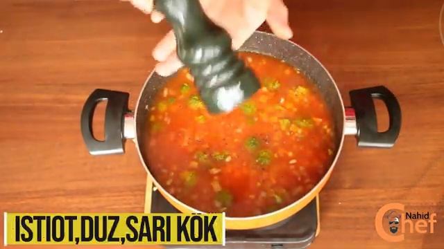 Çox Dadlı, Tərəvəz Şorbasi Resepti