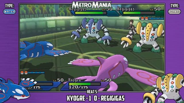Kyogre vs Regigigas | MetroMania Season 2 Heat 5 | Legendary Pokémon Metronome Battle Tournament смотреть онлайн