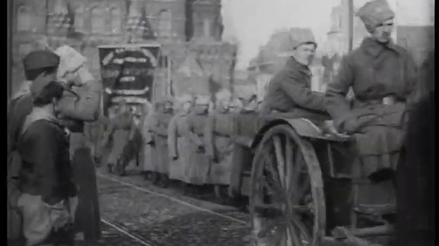 1924_0401 Первомайский парад на Красной площади в Москве @MyGulag смотреть онлайн