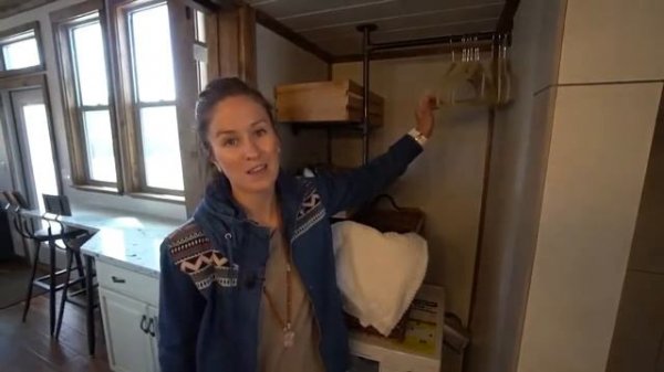 Мини дом (Tiny House) со стильным интерьером