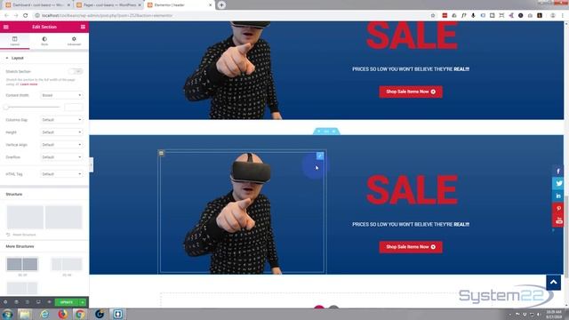 Elementor WordPress Plugin Responsive Element Options смотреть онлайн