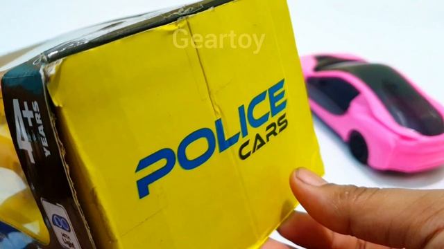 3 rc cars and 1 remote control | police car unboxing смотреть онлайн