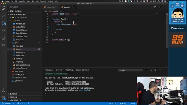 ReactJs + Api dotNet Core - TORNE-SE UM PROGRAMADOR смотреть онлайн