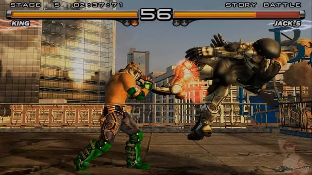 [TAS] Tekken 5 - King