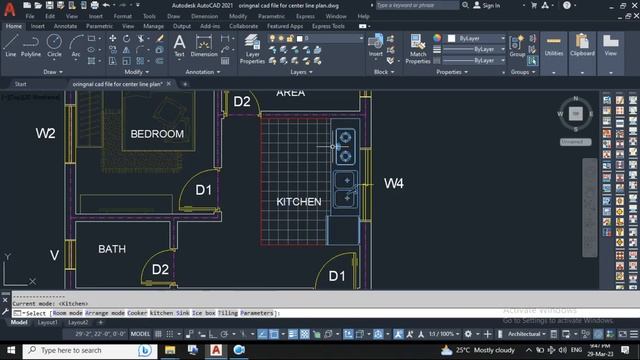 How to Automatically add Room Furniture Add in AutoCAD Plugins learn पूर्ण व्हिडिओ शिका in Marathi смотреть онлайн