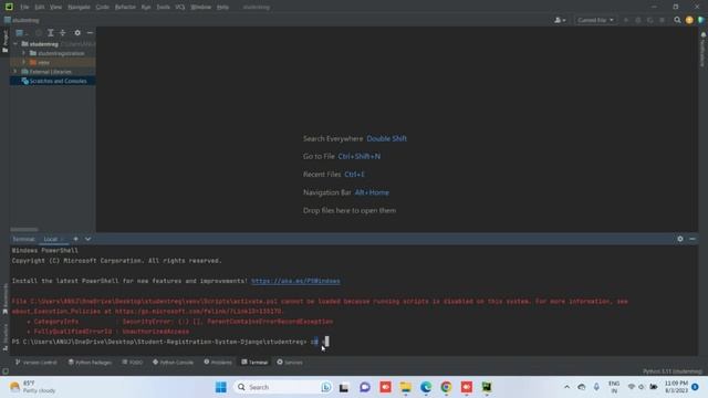 Student Registration/Enrollment System in Python Django Installation Guide смотреть онлайн