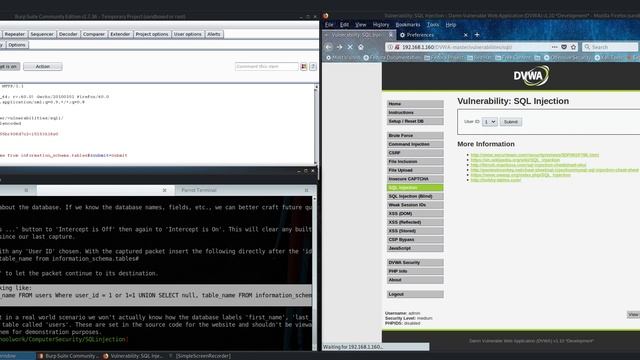 SQL Injection смотреть онлайн