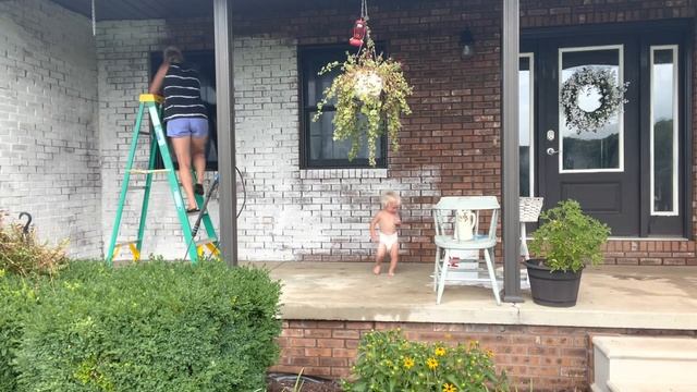 How to: Lime wash Exterior Brick! Helpful tips to make completing this project easier! смотреть онлайн