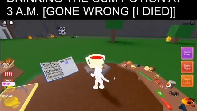 DRINKING THE CUM POTION AT 3 A.M. [GONE WRONG [I DIED]] смотреть онлайн