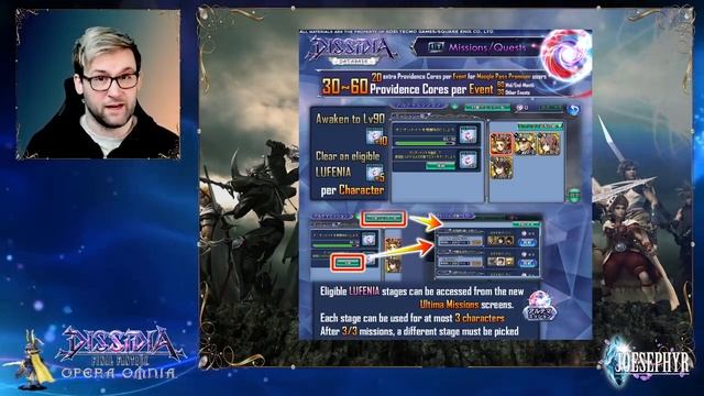 Ultima Weapons and C90 Primer! Dissidia Final Fantasy: Opera Omnia смотреть онлайн