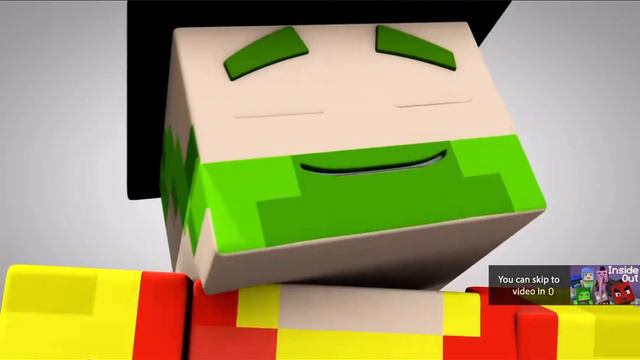Tripledent gum Minecraft inside out смотреть онлайн