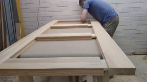 Дверь своими руками | Making a wooden door