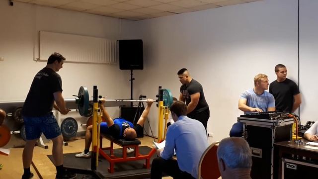 Жим лёжа 130кг. "Северо-Германский Чемпионат" (Федерация UPC/WPC) смотреть онлайн