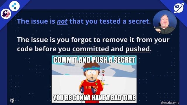 Stop Committing Your Secrets - Git Hooks To The Rescue! | Dwayne McDaniel | Conf42 DevSecOps 2022 смотреть онлайн