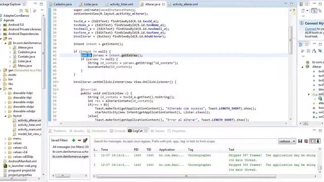 Android 08 - Alteração de dados do banco SQLite смотреть онлайн