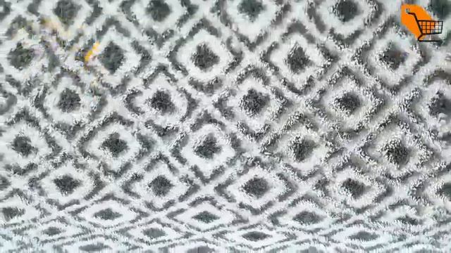 Best Rugshop Modern Wavy Circles Design Area Rug 5' 3" x 7' 3" Gray | Daily Deal Shop смотреть онлайн