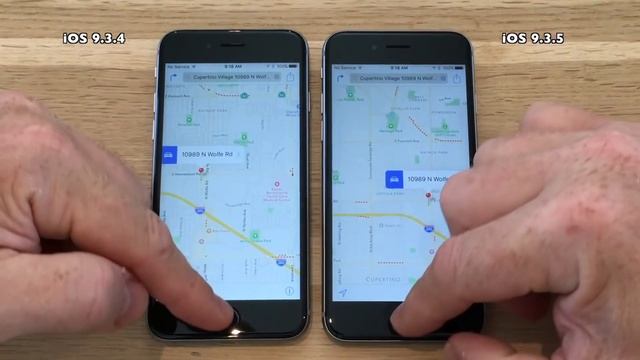 iPhone 6S : iOS 9.3.4 vs iOS 9.3.5 Build 13G36 Speed Test смотреть онлайн