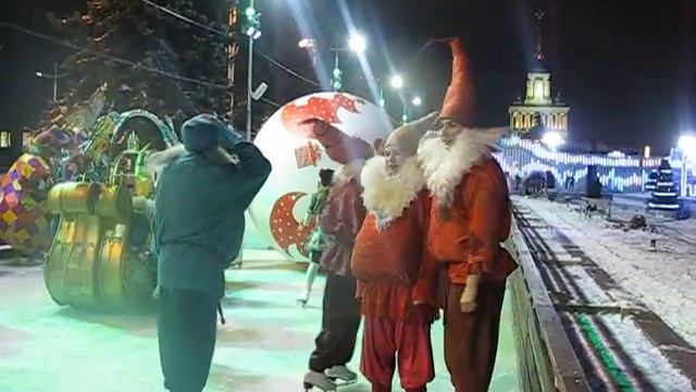 Подготовка к волшебному параду на открытии катка на ВДНХ смотреть онлайн